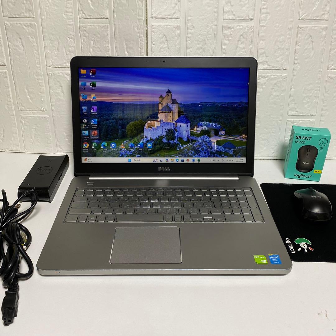 Windows11オフィス付きCorei5高速起動SSDメモリ12GB DELL