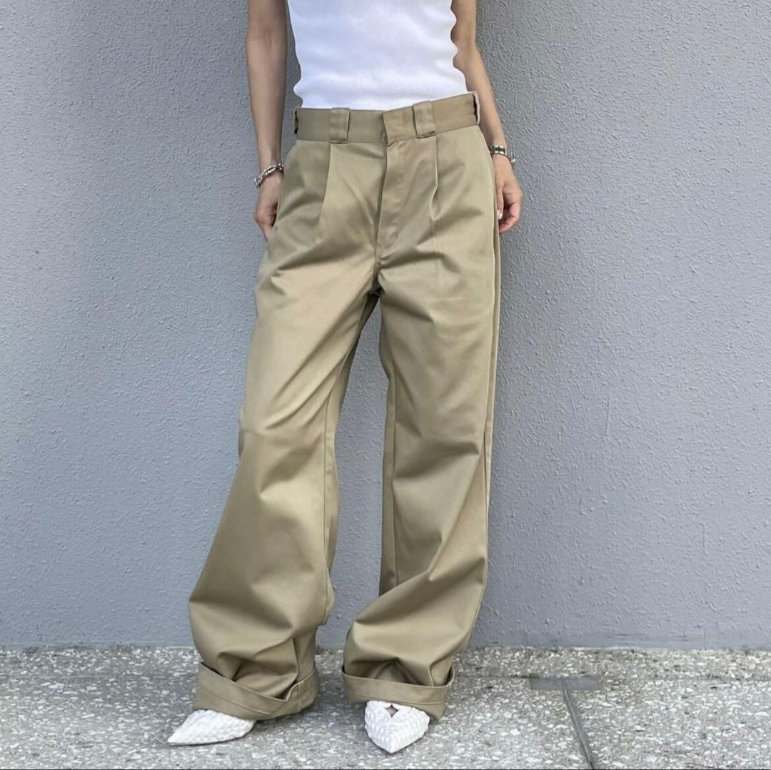 ok.soon×dickies wide chino Newカラー