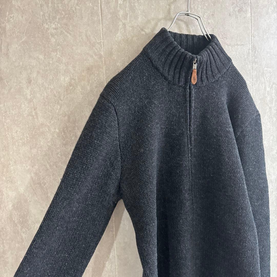 Polo by Ralph Lauren 90s ポロ ドライバーズニット 黒