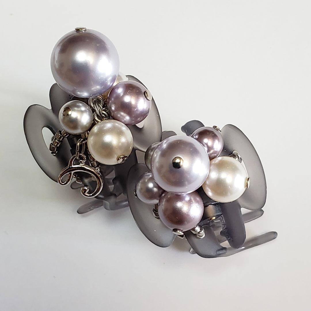 新品未使用　コンプレックスビズ スワロフスキー　パール　ホイップクリップ