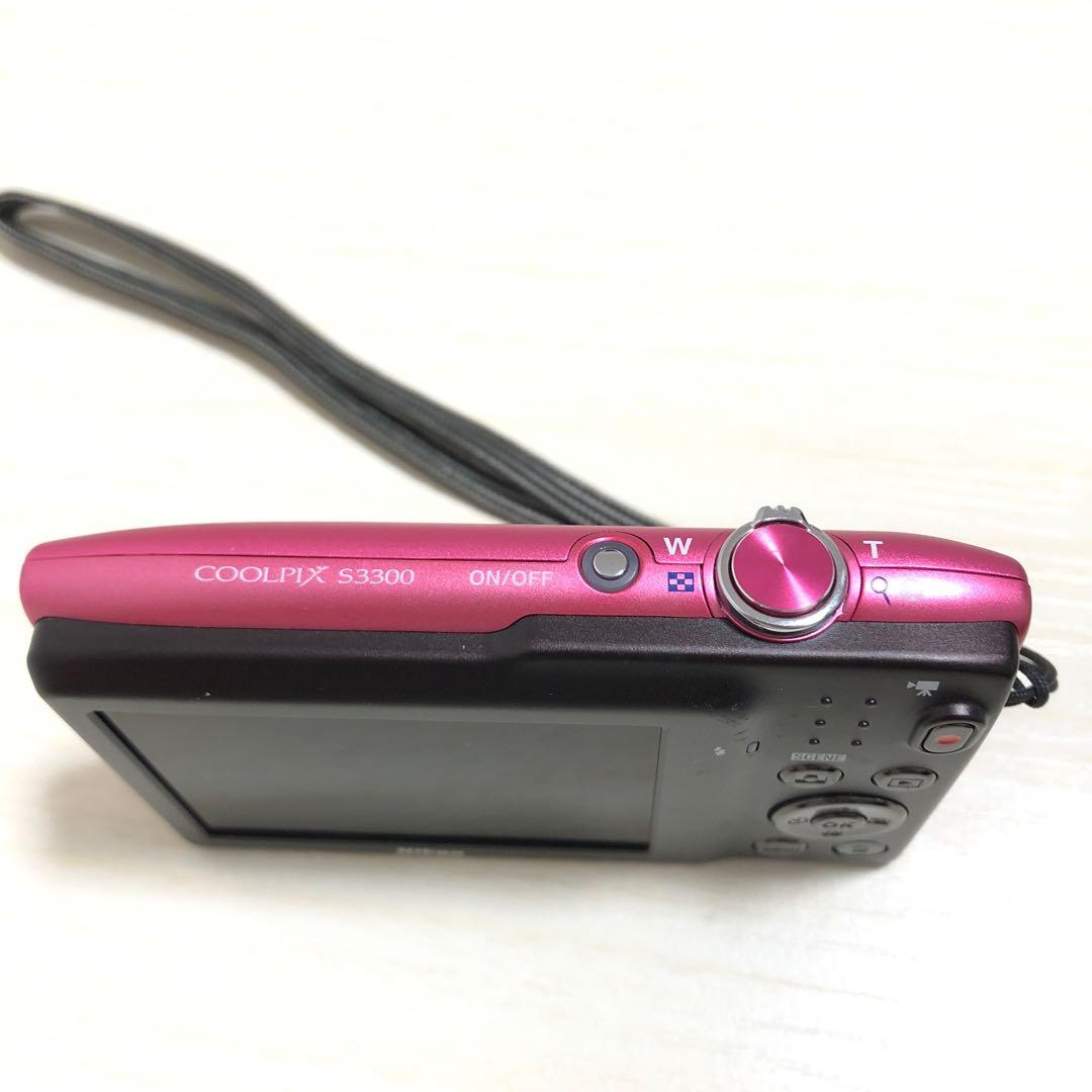 Nikon ニコン　COOLPIX S3300 ピンク
