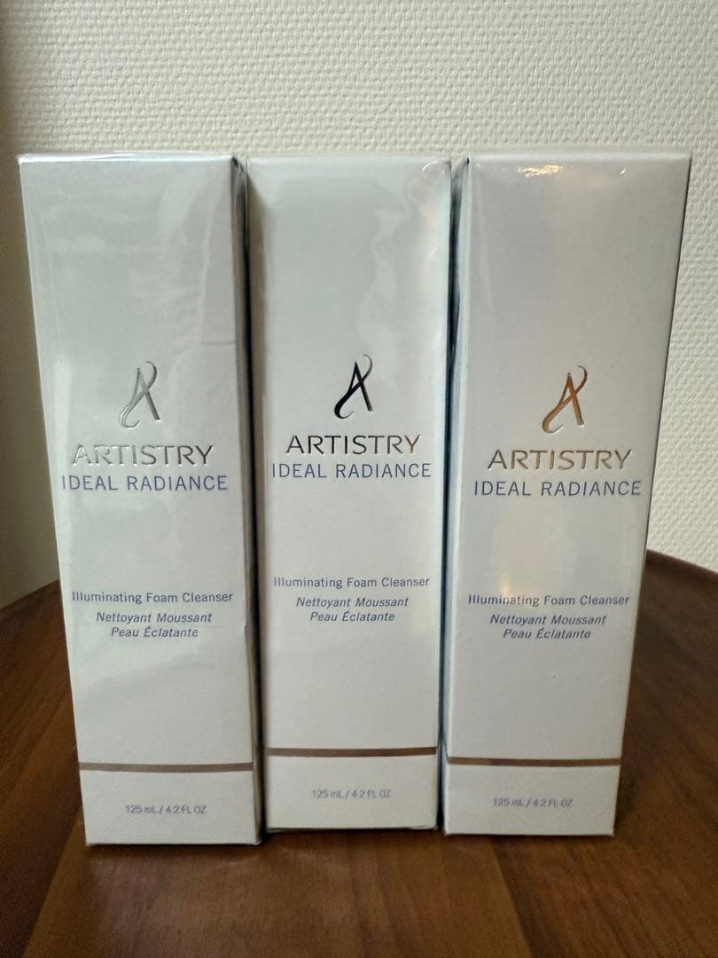 ぽちゃ ARTISTRY Ideal Radiance 洗顔料 3本セット