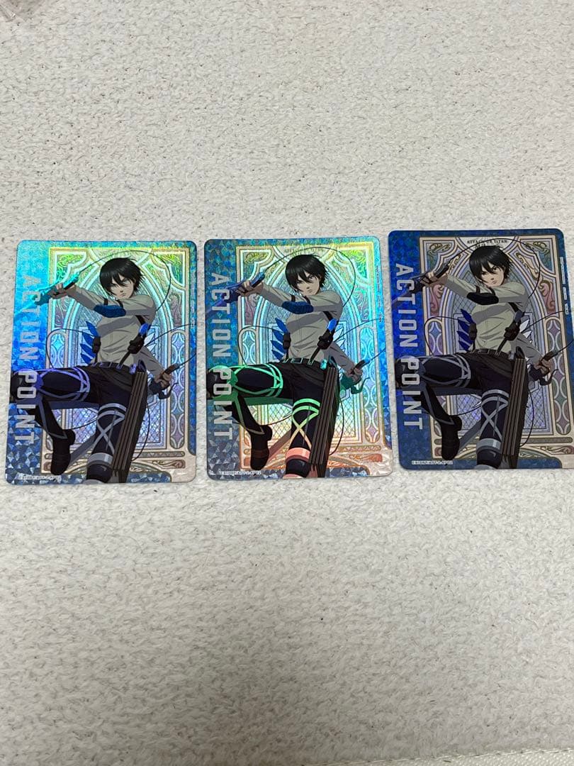 ユニオンアリーナ　ユニアリ　進撃　ミカサ　アクションポイント　AP attack