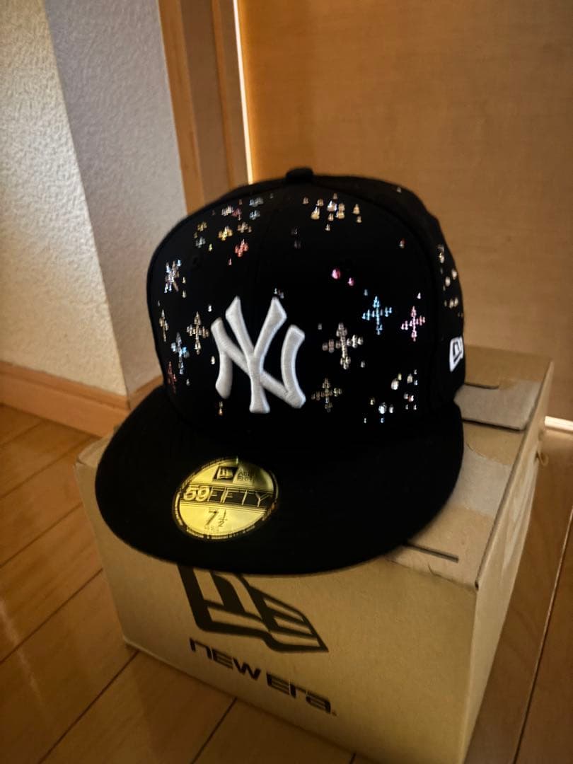 神級様New Era 59FIFTYジュエルキャップ73/8