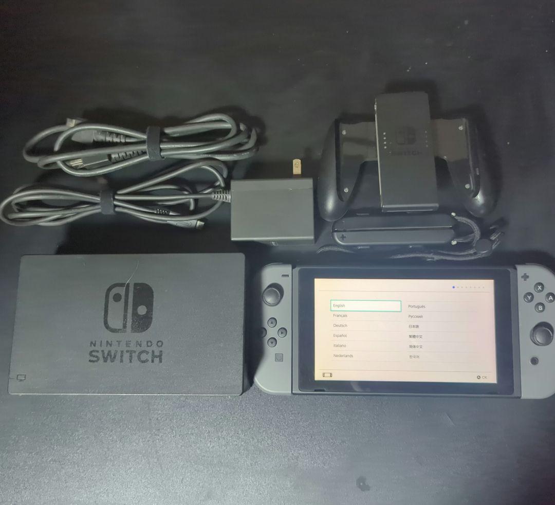 Nintendo Switch　ニンテンドースイッチ　グレー 本体セット