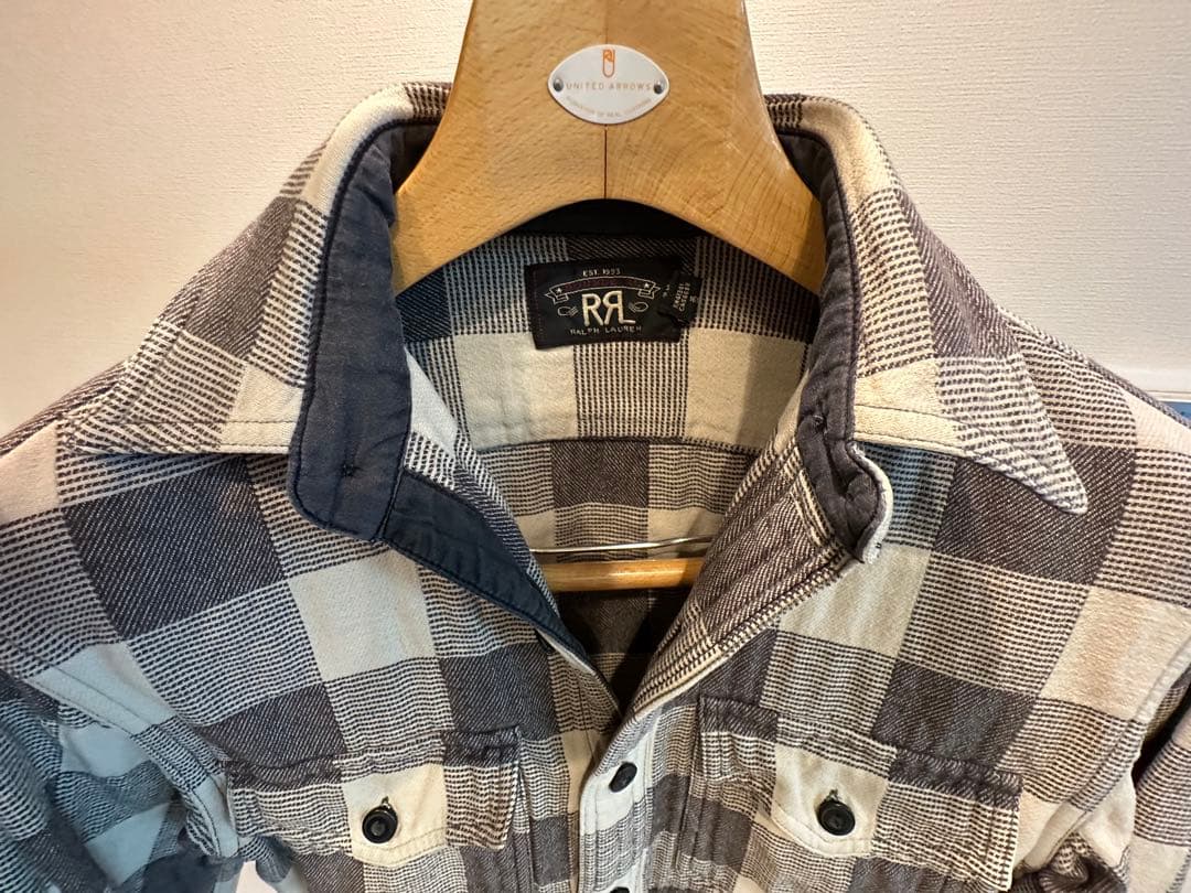 RRL チェックシャツ XS