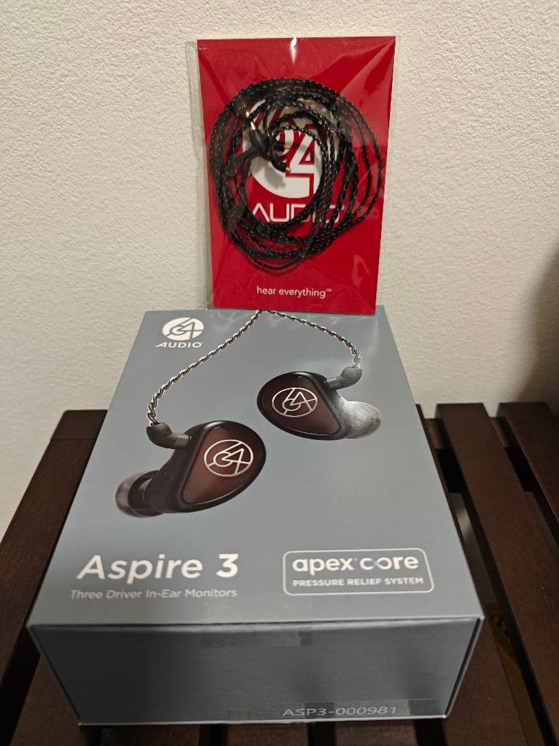 イヤホン 64AUDIO Aspire 3