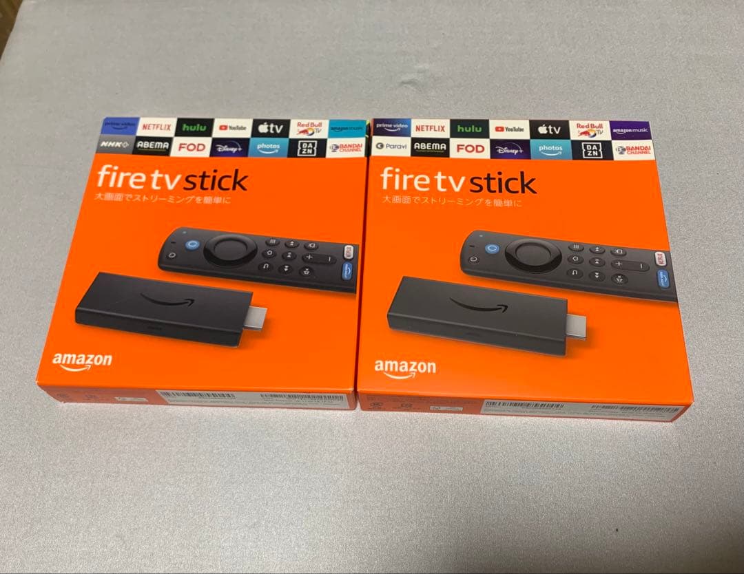 2個 fire tv stick Amazon 第3世代