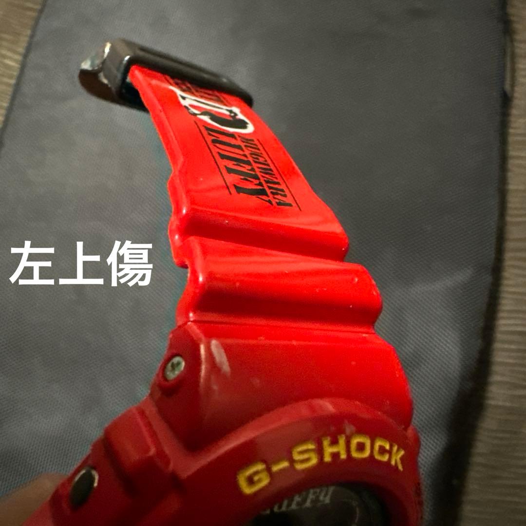 ワンピース　G-SHOCK DW-6900 ルフィデザイン レッド