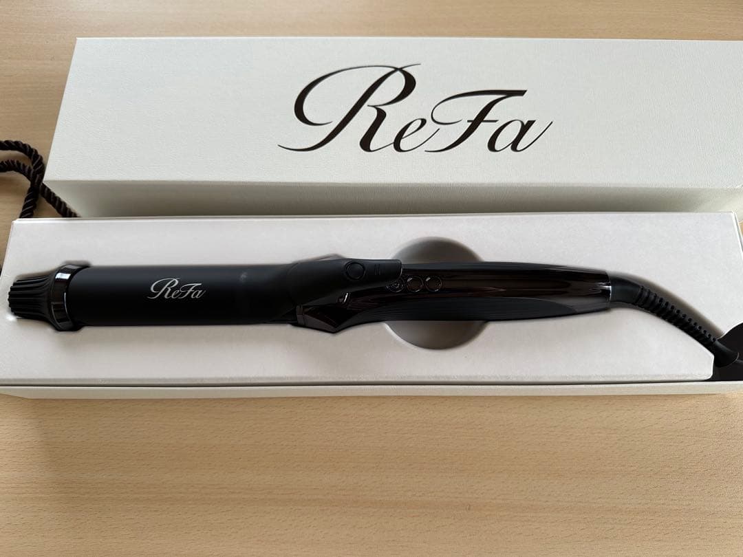 MTG購入★最新 リファ カールアイロンプロ★32mm ブラック ヘアアイロン