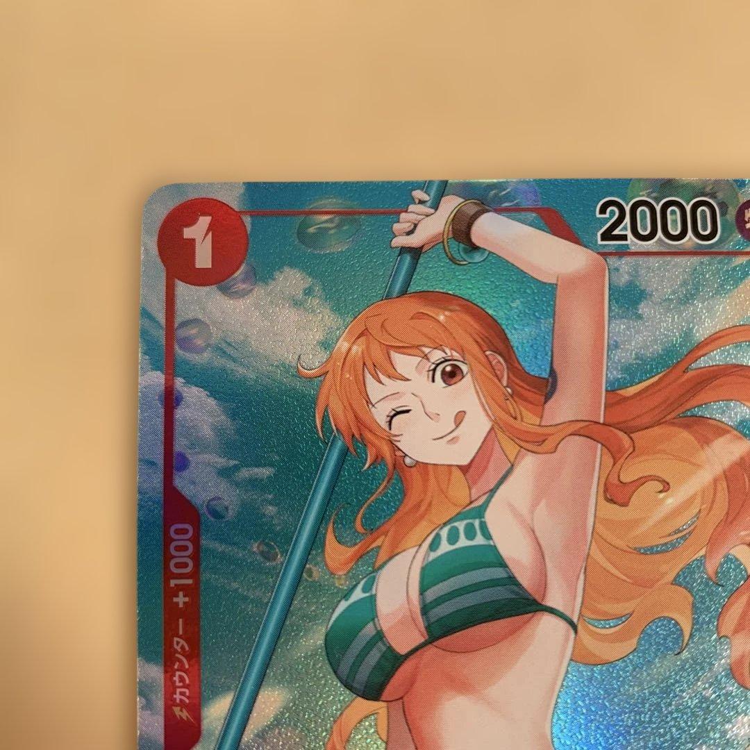 ワンピースカード　ナミ　OP01−016 パラレル