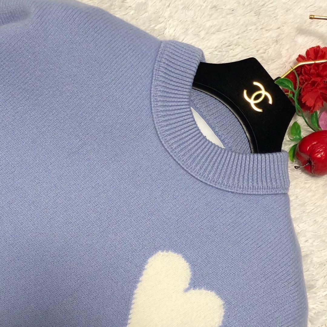 ［美品］2023SS アミパリス　クルーネック　セーター　ニット　XS