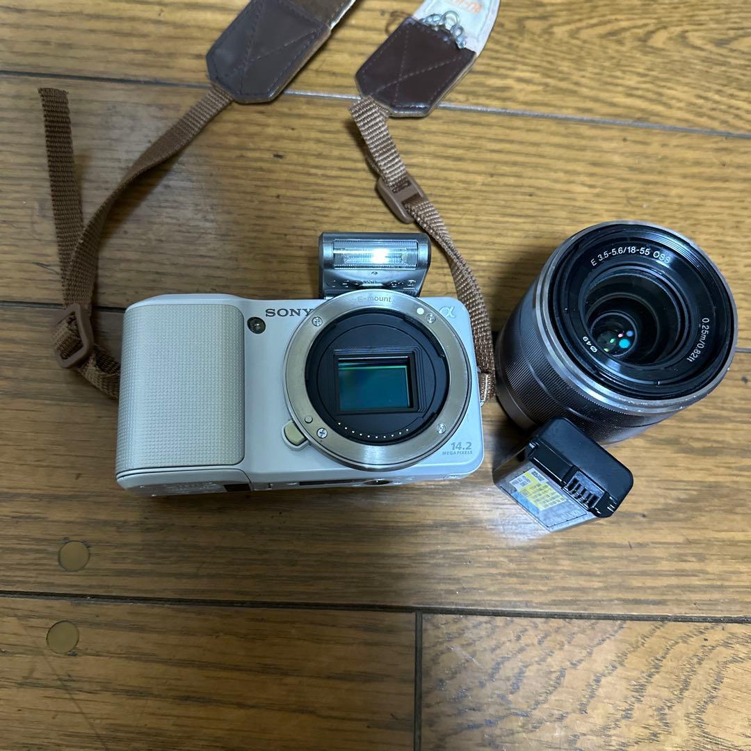 SONY NEX-3 ホワイト 交換レンズ式