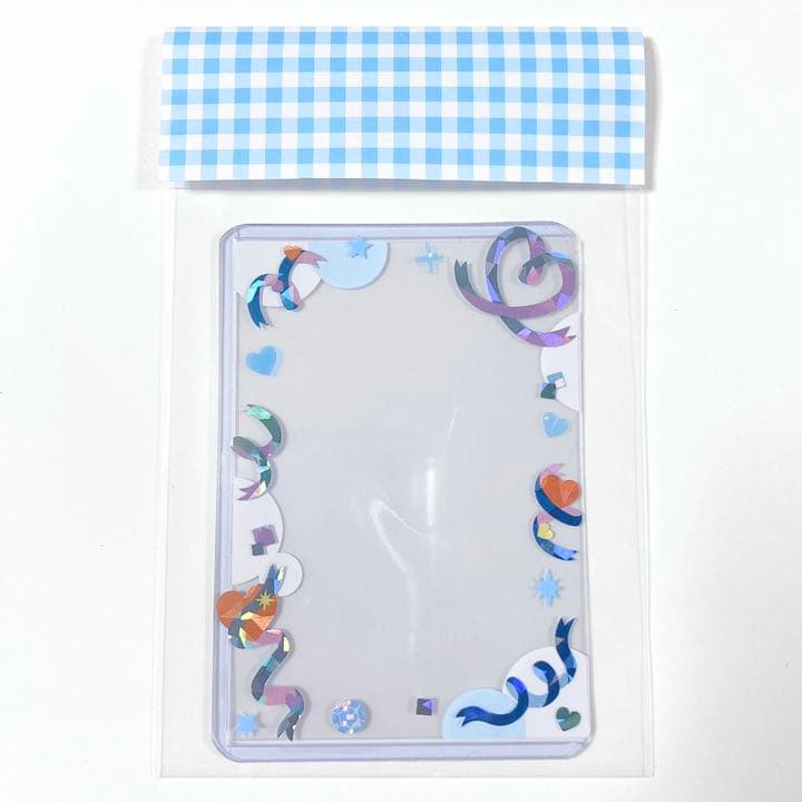 【オーダーページ】デコトレカケース・デコスリーブ ブルーセット①