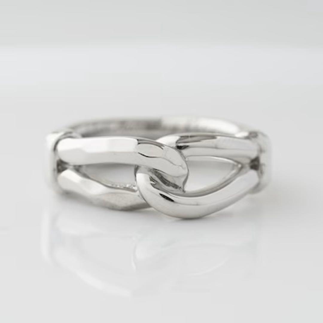 Flea Anthony Design Knot Ring プラチナコーティング