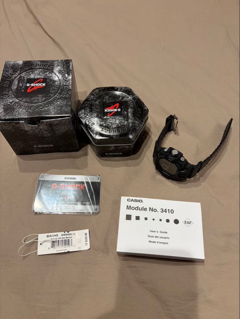 G-SHOCK RANGEMAN GW-9400-1B ジーショック　レンジマン