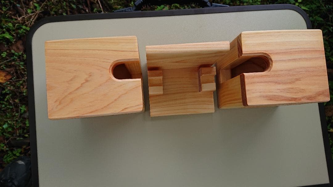 スマートフォン用ステレオ無電源スピーカー