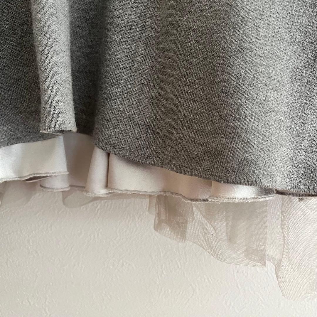 定価2.86万 ビアズリー チュチュキャミニット グレー インナー付き 近年