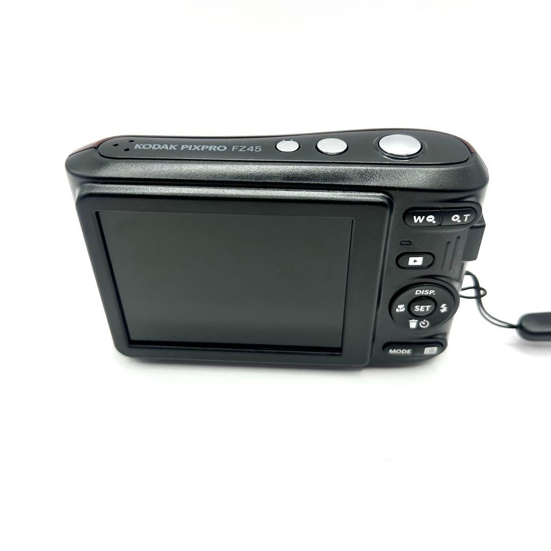 デジタルカメラKODAK PIXPRO FZ45 レッドモデル 乾電池式