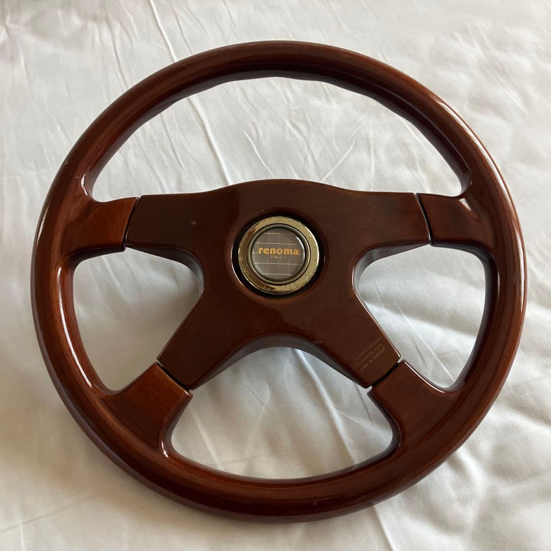 RENOMA PARIS 4本スポーク・ウッドステアリング フルウッド