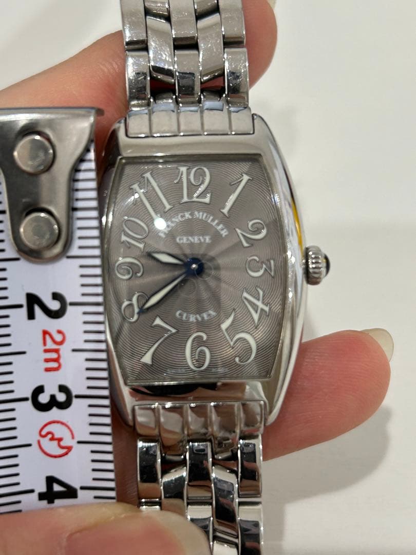 完全OH済み！中古フランクミュラートノーカーベックスグレージュ　レディース