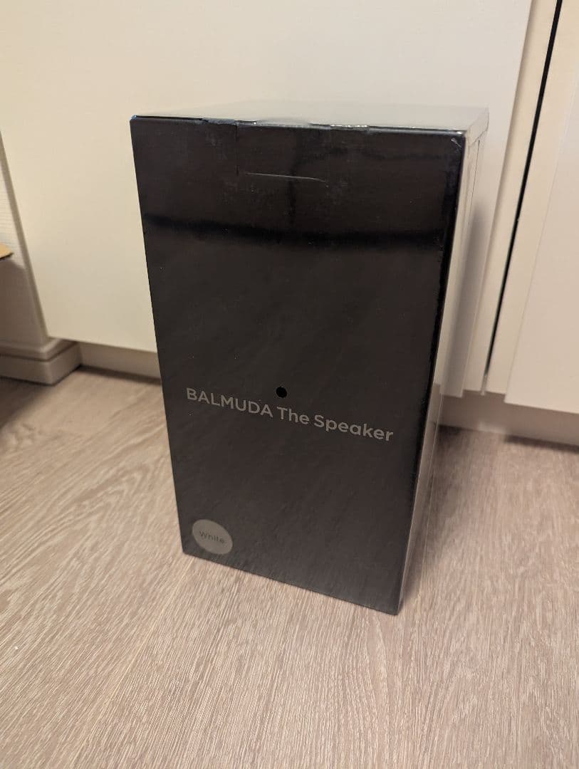 【新品未開封】バルミューダ スピーカー MO1A-WH