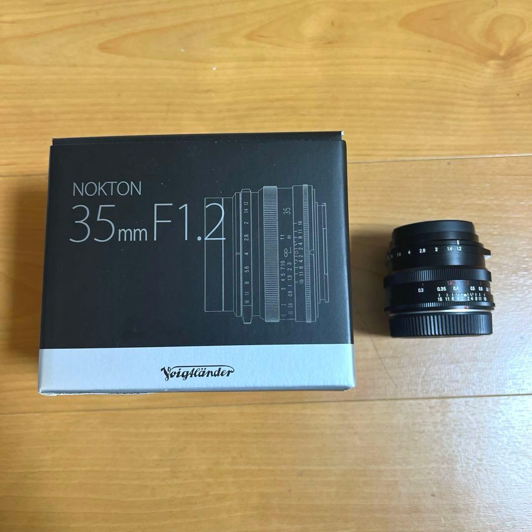 美品　Voigtlander Nokton 35mm f1.2 Xマウント