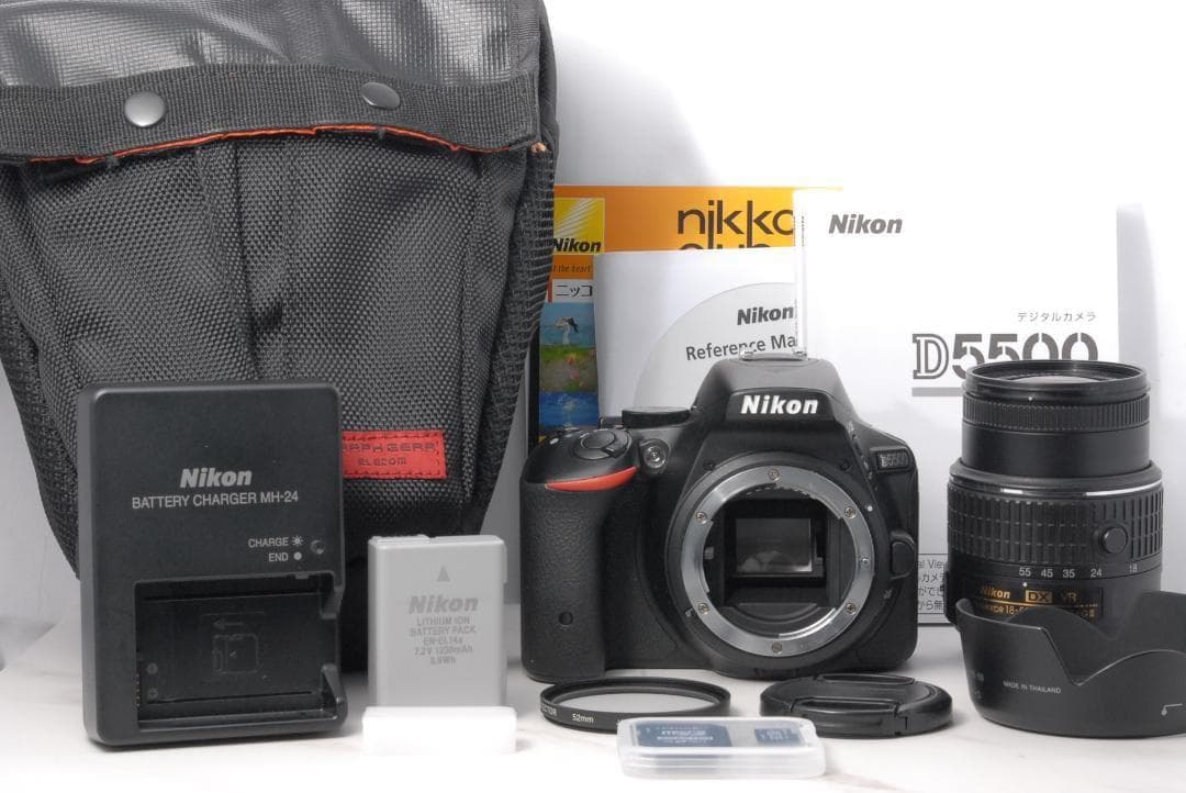 カメラバックなし価格♪ Nikon D5500 WiFi搭載 タッチパネル