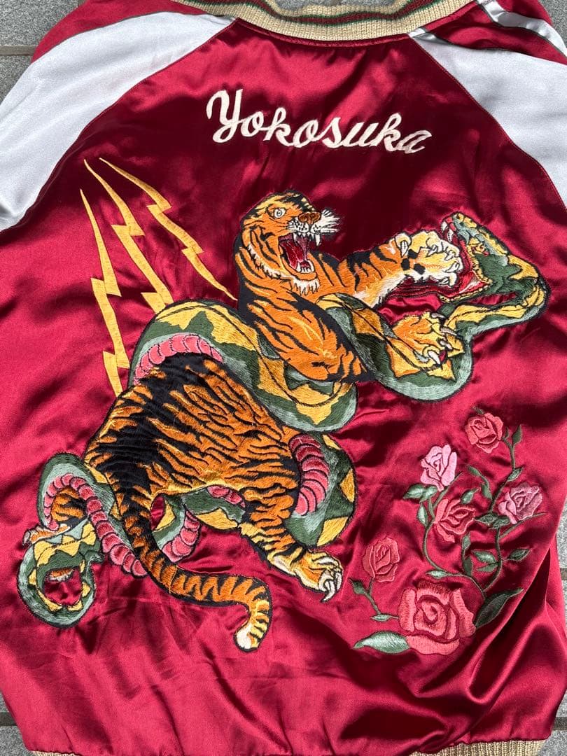 テーラー東洋　スカジャン　虎 龍　Mサイズ