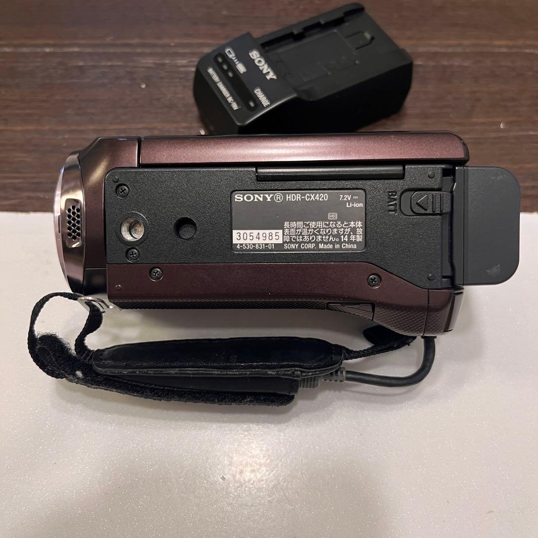 ビデオカメラ SONY Handycam HD HDR-CX420