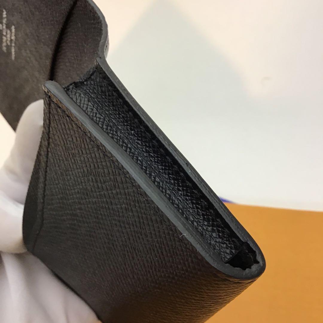 ❣️美品❣️ LOUIS VUITTON タイガ　ブラック名刺入れ　M30922