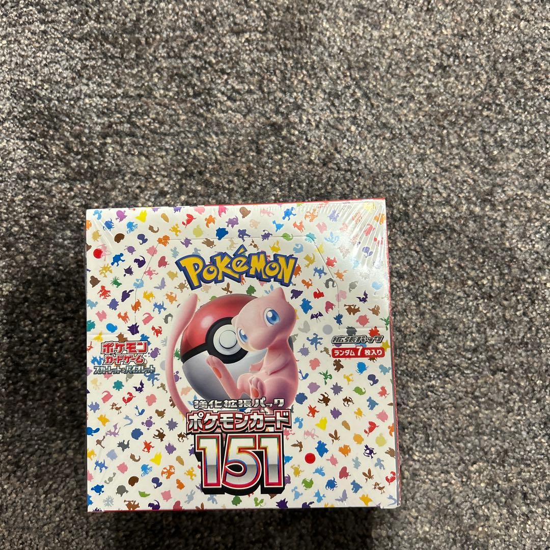 【未開封】ポケモンカード 151　1BOX シュリンク付き