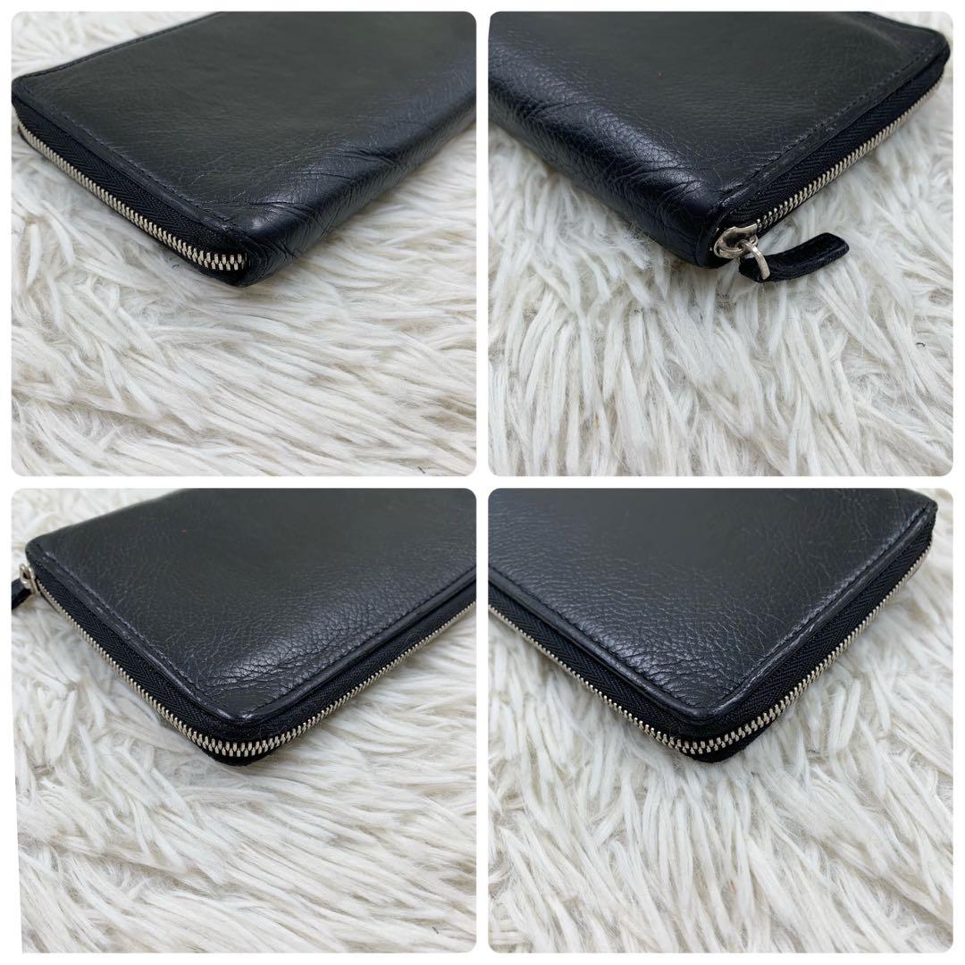 【✨希少✨】 バレンシアガ エブリデイ ラウンドファスナー 長財布 ブラック