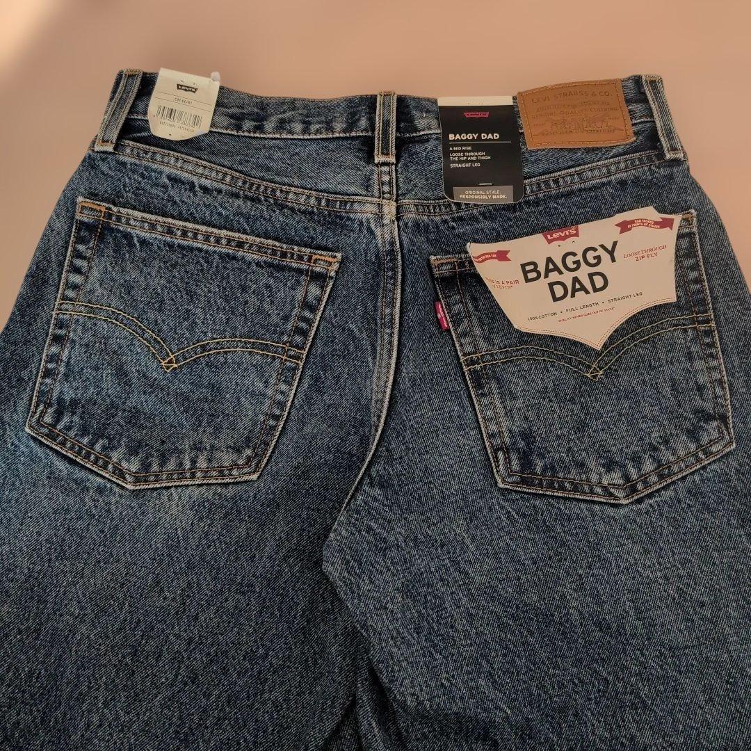リーバイス BAGGY DAD 26インチ 新品タグ付き コットン100%