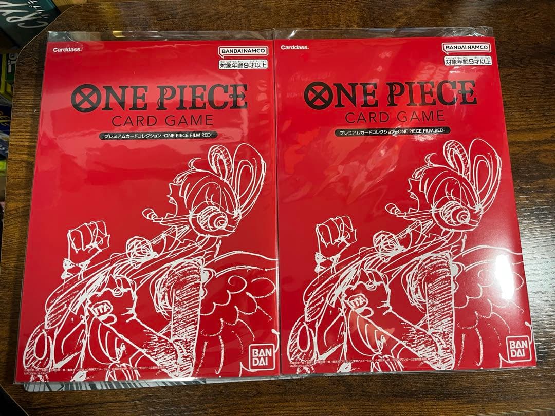 ワンピカードプレミアムカードコレクション　FILM RED 2点セット