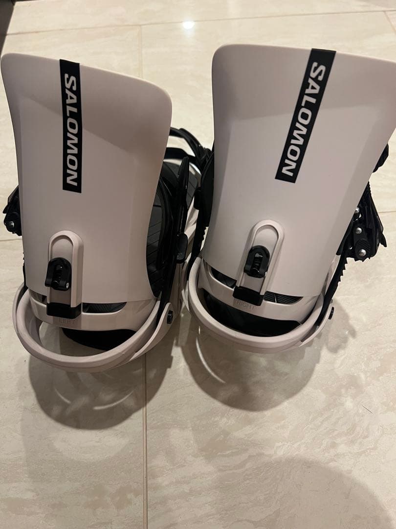 サロモンスノーボード ビンディング RHYTHM LILAC ASH