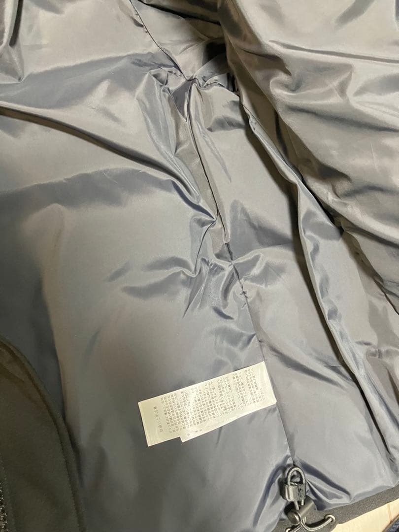 【美品】DANTONフード ブラックダウンジャケット黒サイズSレディース試着のみ