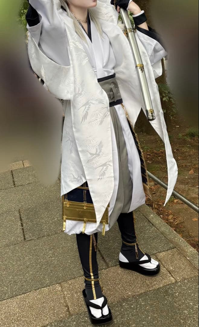 刀剣乱舞 鶴丸国永 コスプレ 衣装
