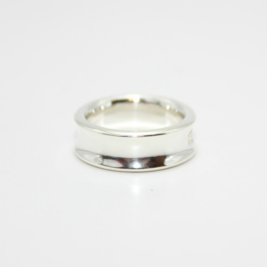 美品 Tiffany&Co. アクセサリー 1837 ナロー リング 9号