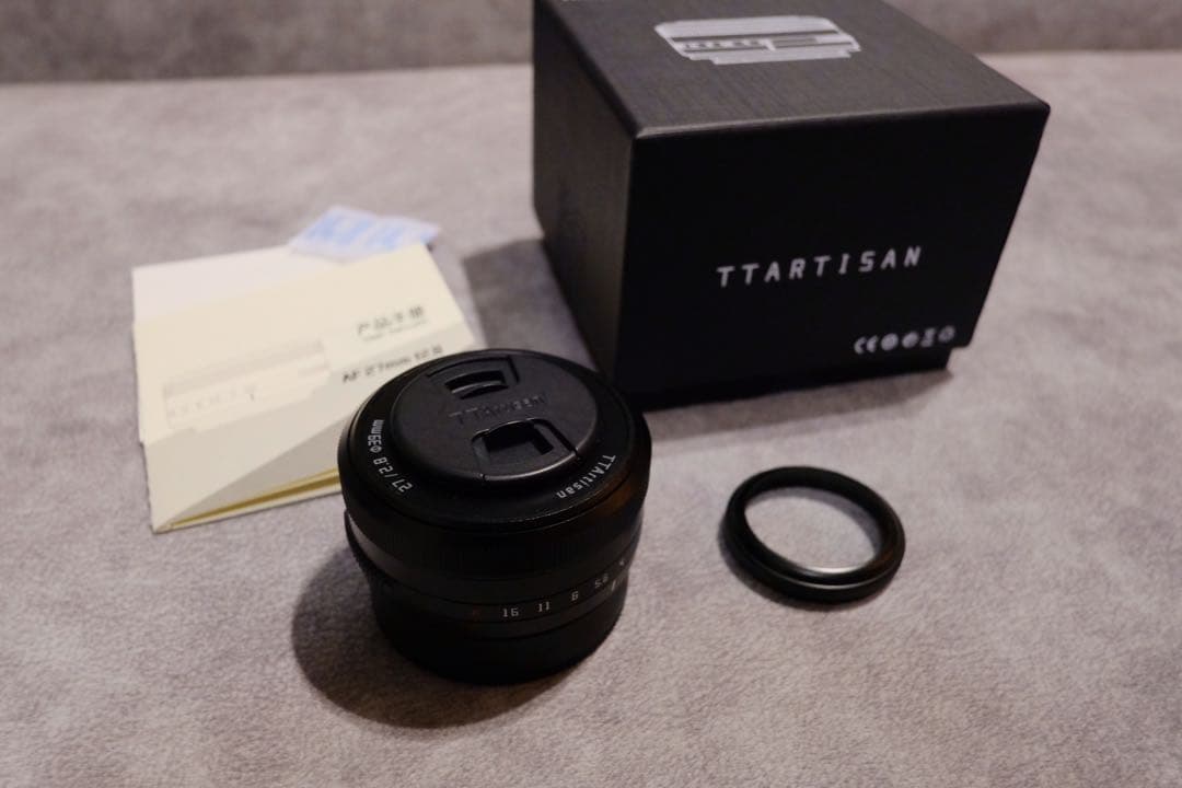銘匠光学　TTArtisan AF 27mm f2.8 xマウント