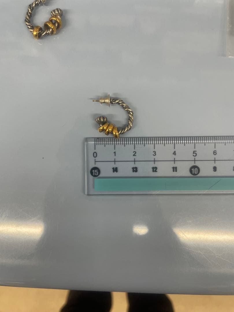 Bill wall leather フープピアスsmall