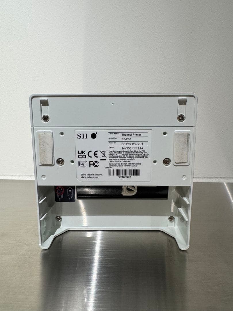 ひがっち　SII レシートプリンター RP-F10 ホワイト