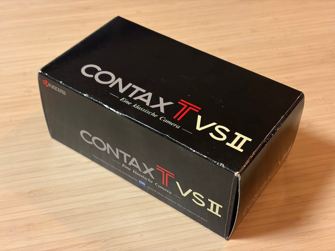 【極美品/元箱説付】CONTAX TVS II ジャンク 部品取り