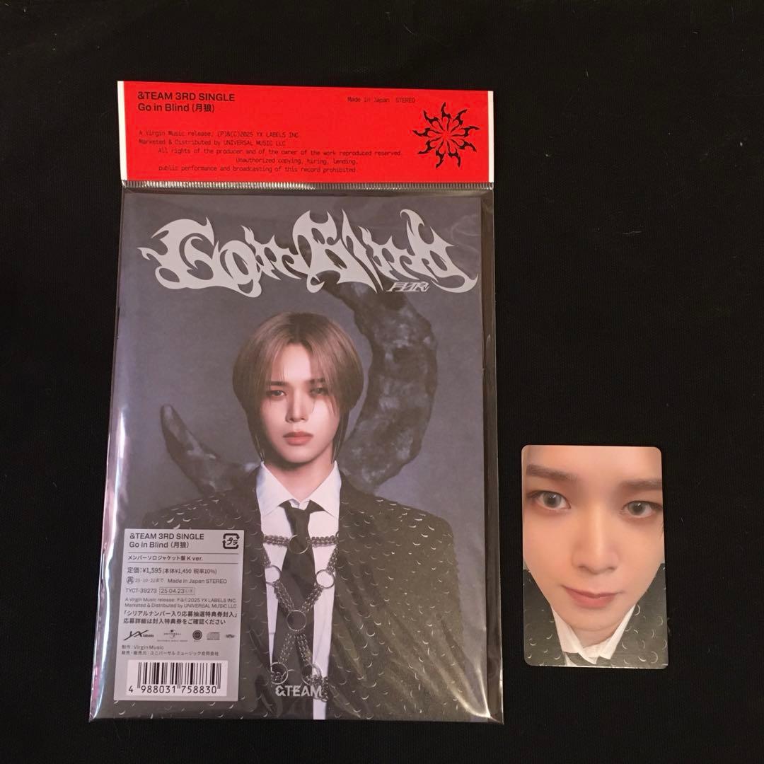 月狼 Go in Blind K ソロジャケ CD ベイビーウルフ トレカ