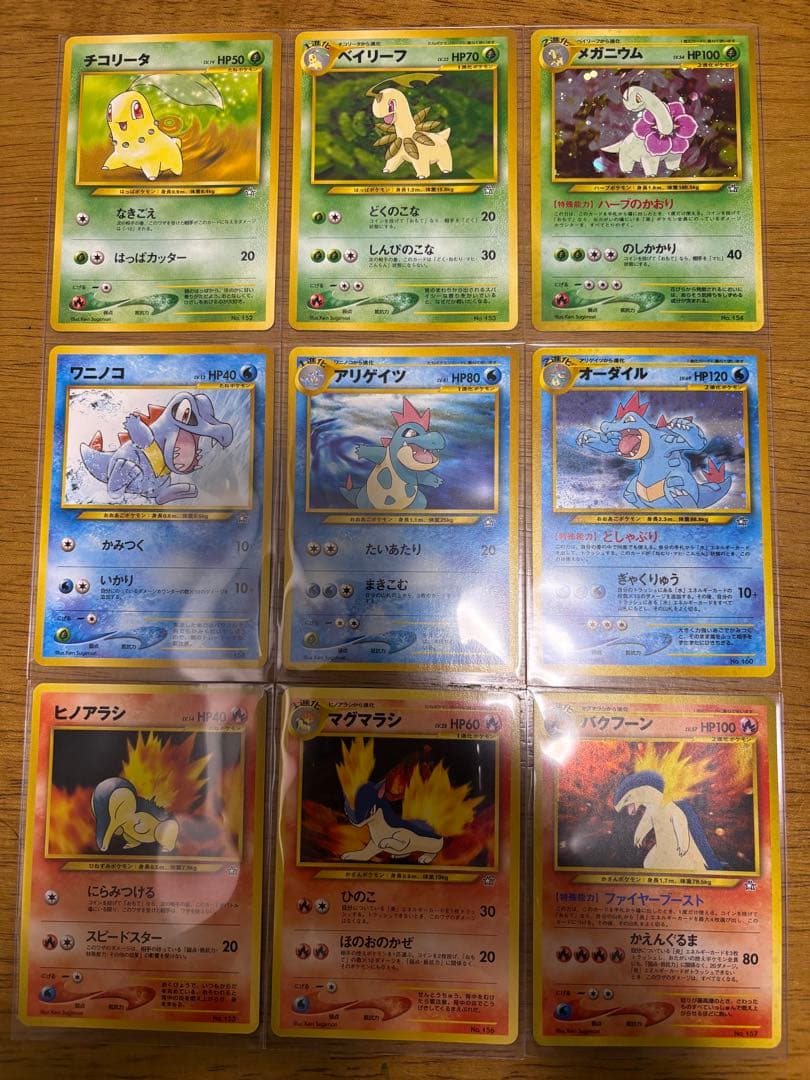 【旧裏ポケカ】ポケモンカードneoプレミアムファイル1〜3まとめ売り