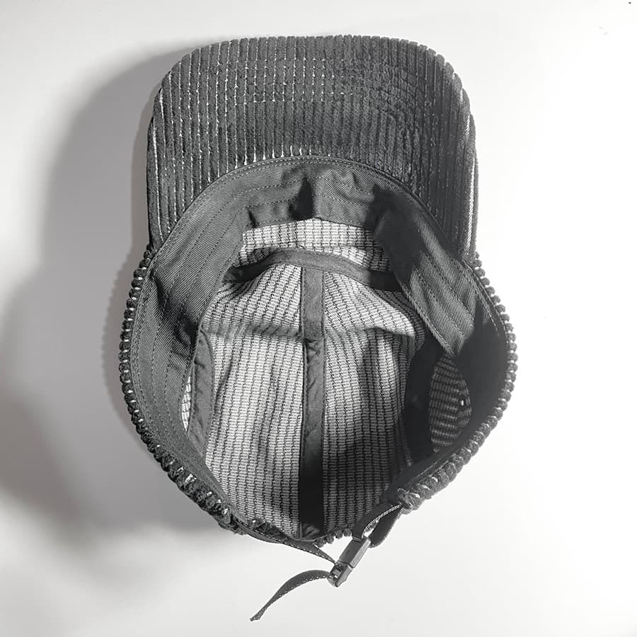 Supreme 2 Tone Corduroy Camp Cap キャップ 黒