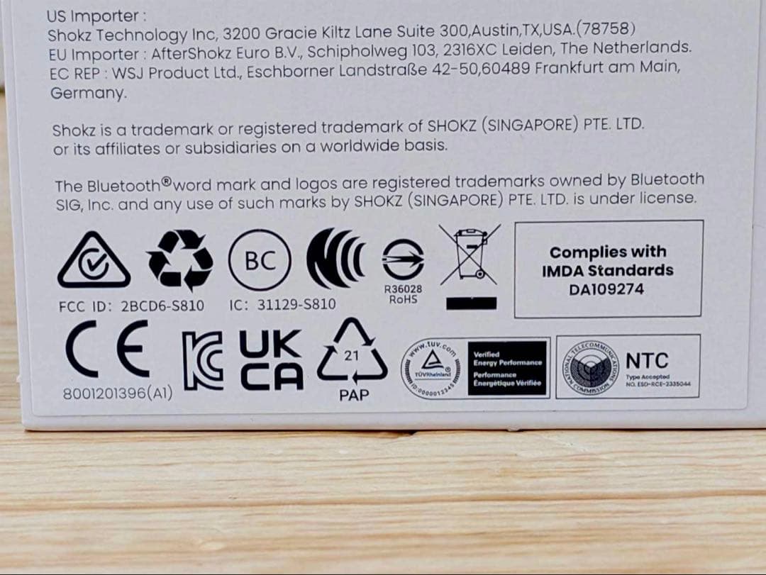 Shokz スポーツ骨伝導イヤホン OpenRun Pro