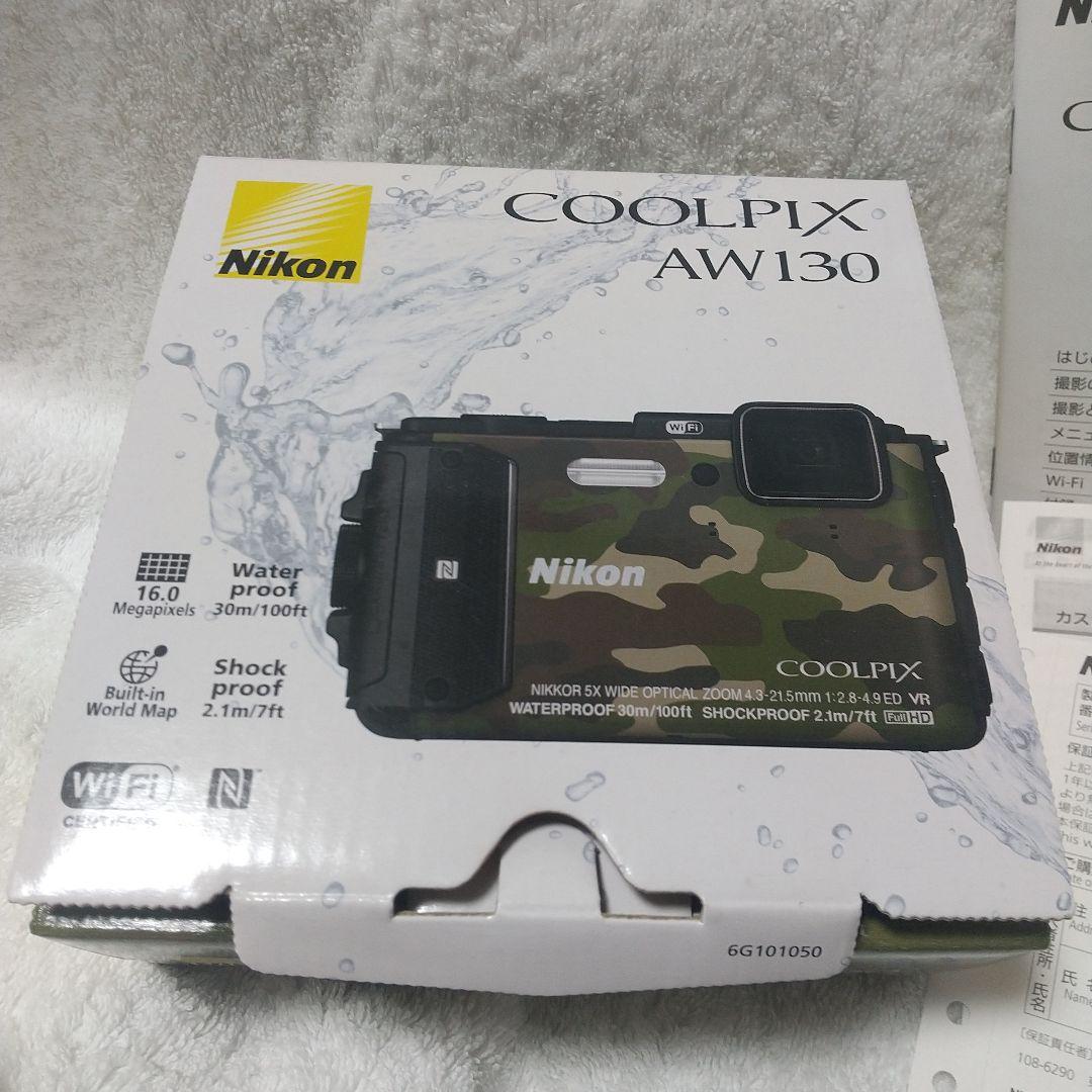 Nikon COOLPIX AW130 防水カメラ 稼働1台と不動1台の計2台