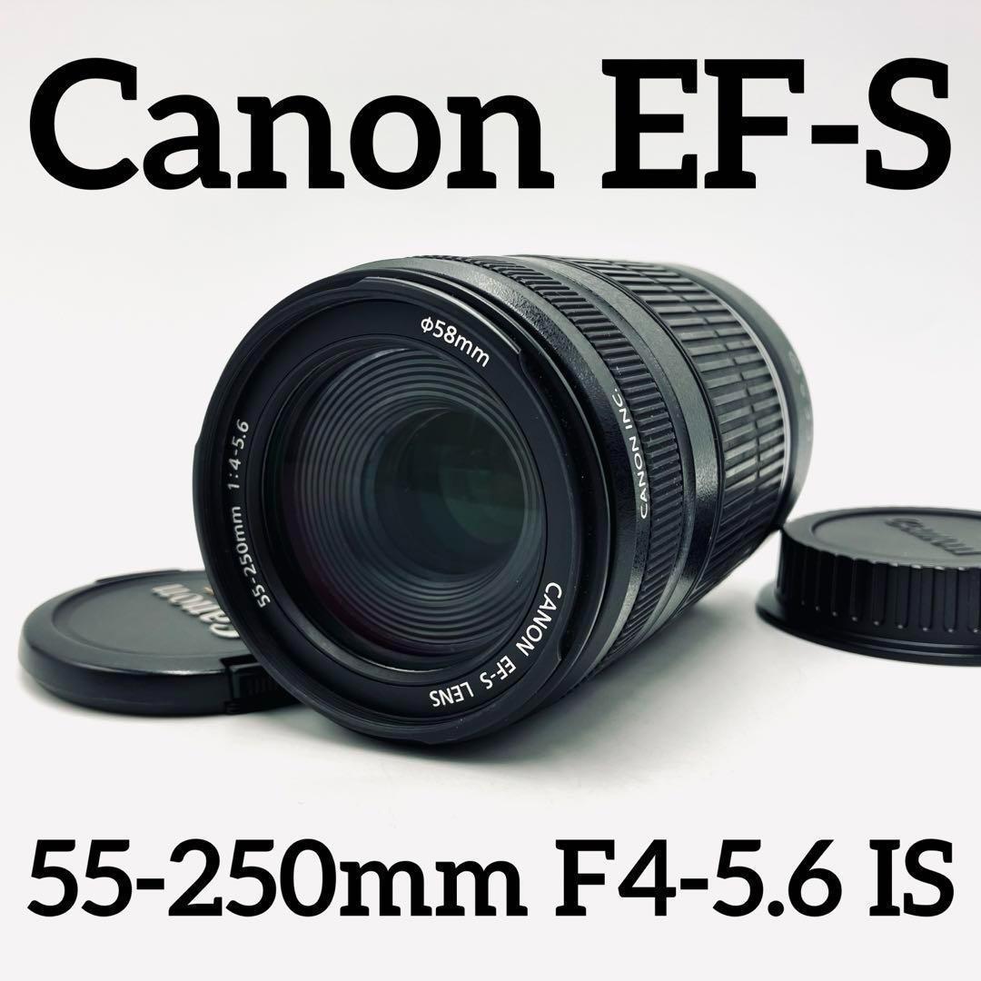 Canon EF-S 55-250mm F4-5.6 IS 望遠レンズ