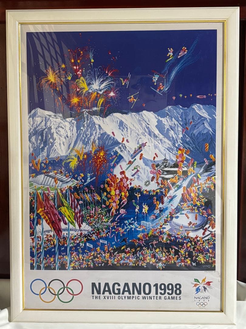 NAGANO 1998 冬季オリンピック ポスター